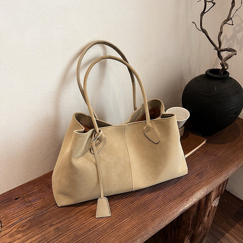Large Capacity Tote Bag with Magnetic Snap