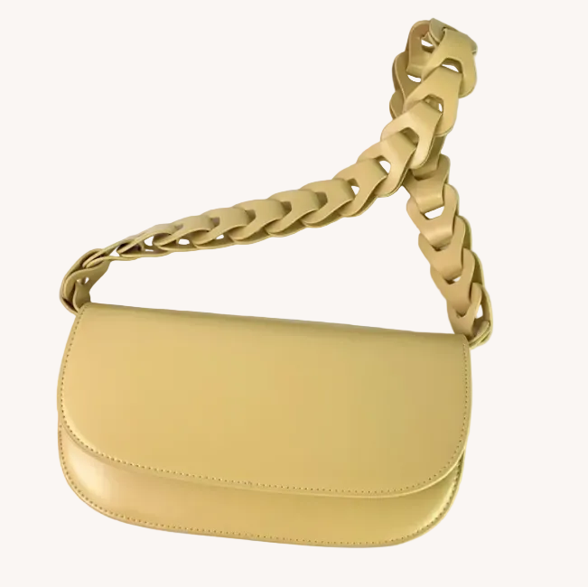 One-Shoulder Leather Purse